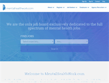 Tablet Screenshot of mentalhealthwork.com